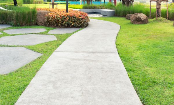Concrete Sidewalk Crack Repair