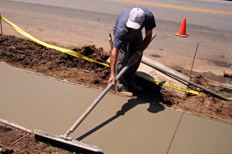 Sidewalk Installation