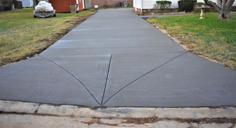 Commercial Concrete Driveway